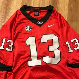 Nike Red Dawgs Jersey with Number 13 Stetson Bennett Jersey NEVER WORN🫣 NWOT